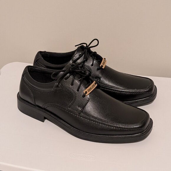 Dockers Leather Manvel Oxford Dress Shoes, NWOT, Black, Size 9.5 - Picture 2 of 10